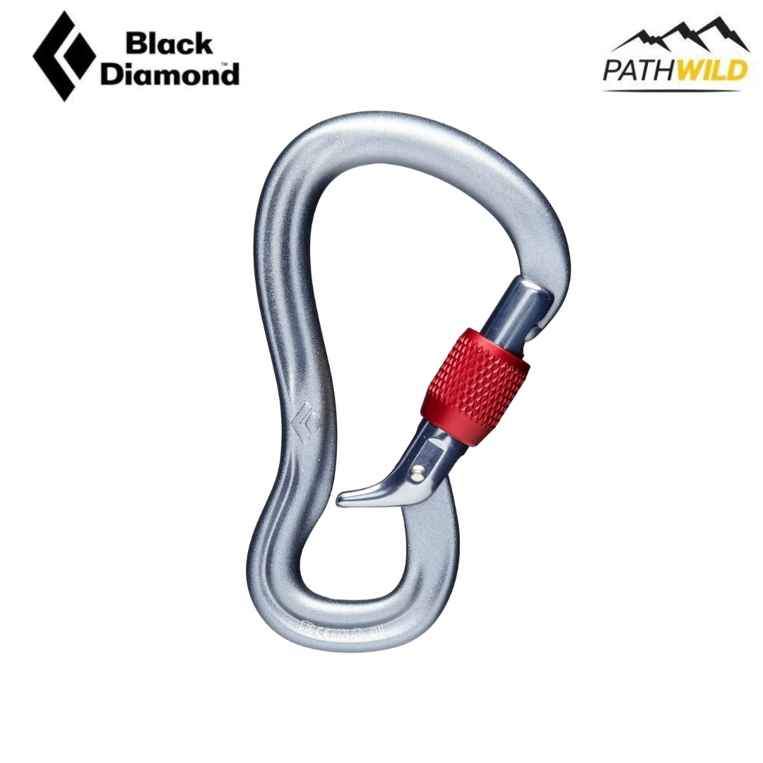 BLACK DIAMOND GridLock Screwgate Locking Carabiner S16