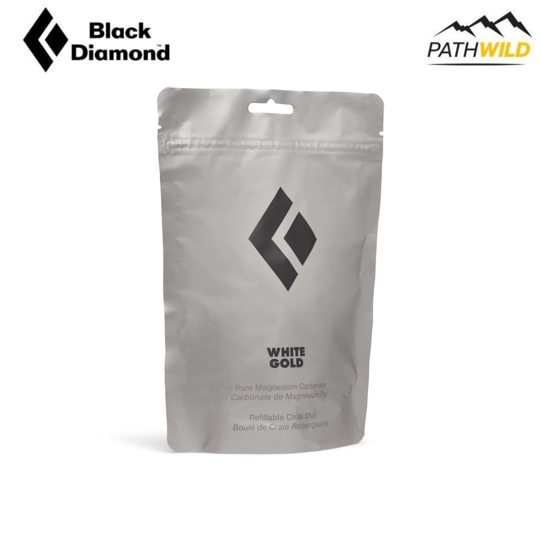 BLACK DIAMOND Refillable White Gold Chalk Shot 50g
