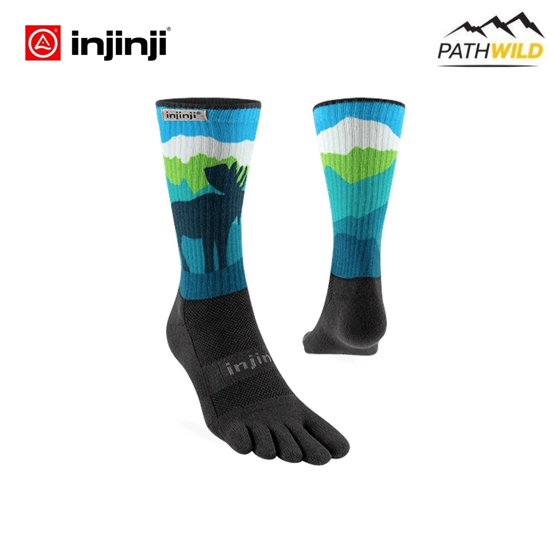 INJINJI Trail Artist Designed Men's Crew