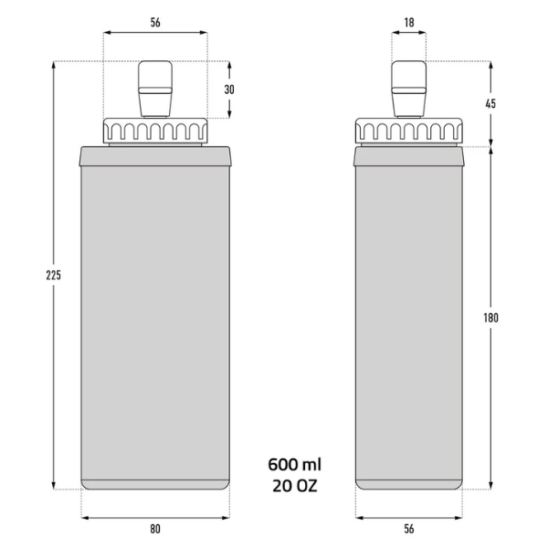 INSTINCT SOFT FLASK 600ML
