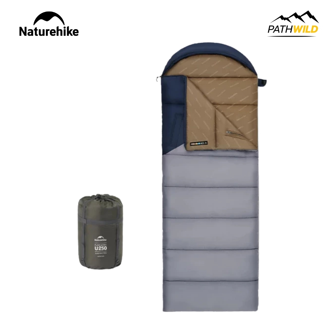 NATUREHIKE Sunny Day PL02 Envelope Sleeping Bag With Hood