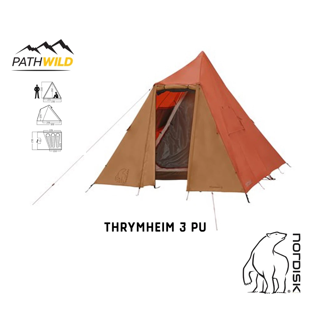 NORDISK THRYMHEIM 3 PU