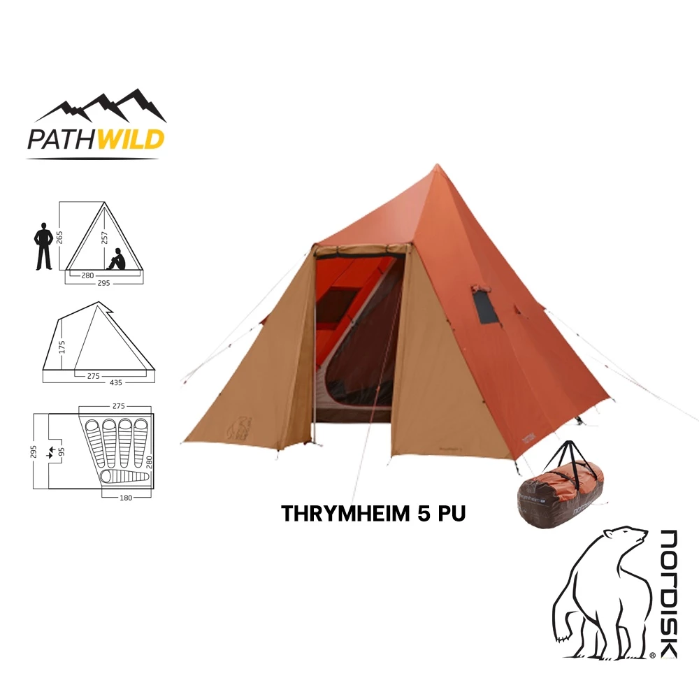 NORDISK THRYMHEIM 5 PU