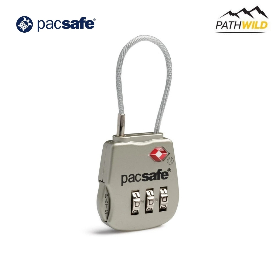 Pacsafe Prosafe 800 Combination Cable Padlock