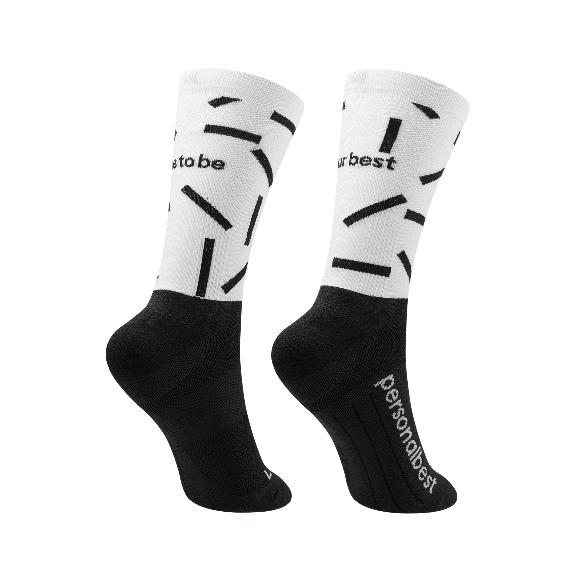 Personalbest Performance Sock – Black Christmas