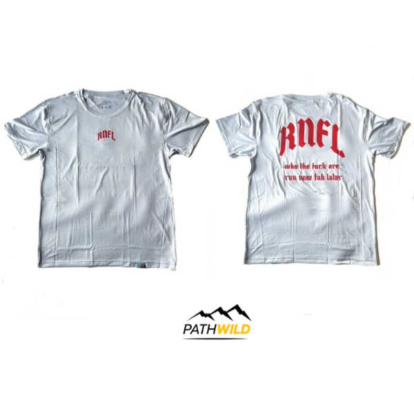 SCSL x RUN NOW FAB LATER - SILVER GREY / RED REFLECTIVE