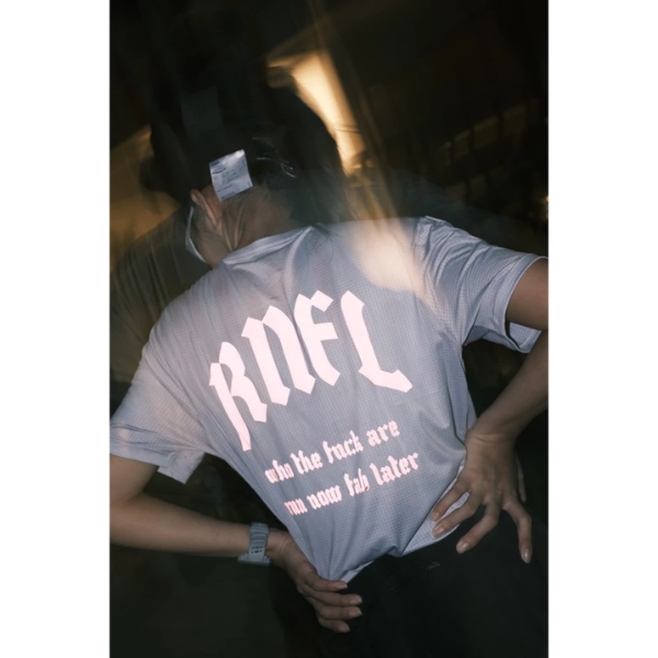 SCSL x RUN NOW FAB LATER - SILVER GREY / RED REFLECTIVE