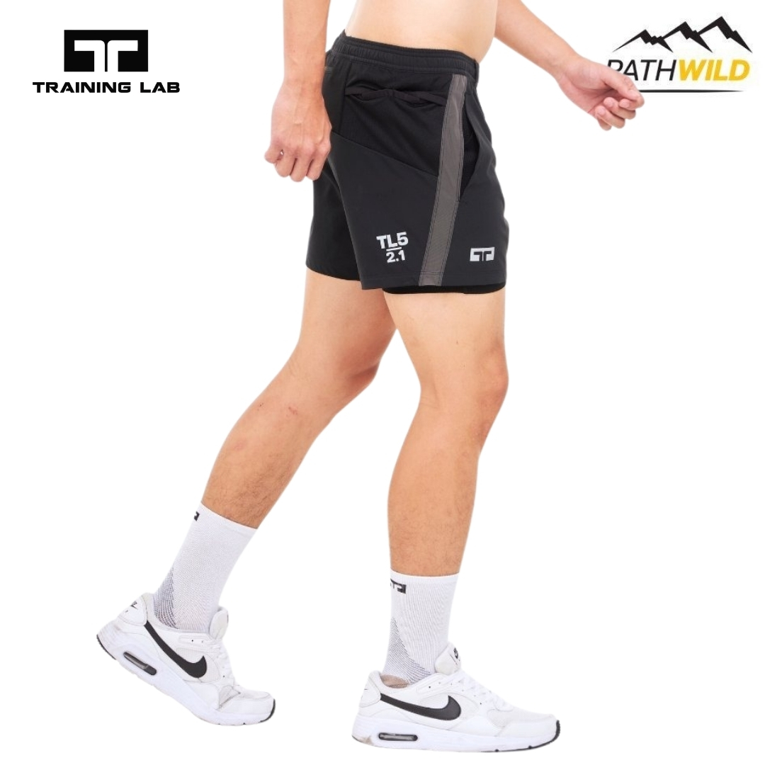 Training Lab Men's TL 5" Flow+ 2 in 1 Shorts