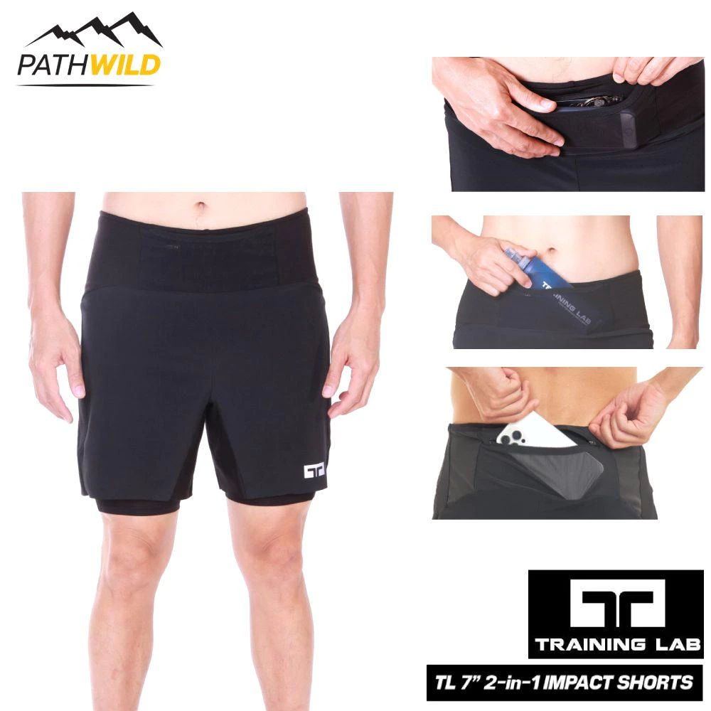 TRAINING LAB TL 7” 2 IN 1 IMPACT SHORTS