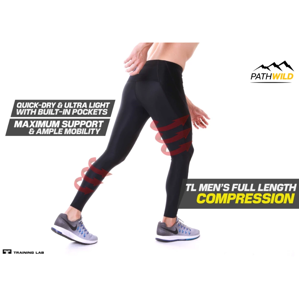 Training LAB Men's TL Compression, Full Length