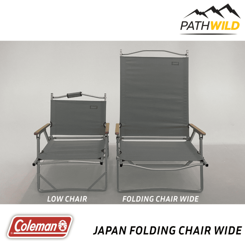 COLEMAN JAPAN FOLDING CHAIR WIDE เก้าอี้แค้มปิ้ง เก้าอี้พับพกพา เก้าอี้พับพกพา เก้าอี้พับ เก้าอี้สนามพกพา