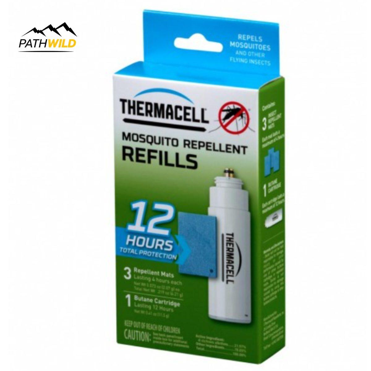 THERMACELL 12 HOURS REFILL THERMACELL 12 HOURS REFILL THERMACELL REFILL THERMACELL REFILLแก๊ส และแผ่นป้องกันแมลง แก๊ส และแผ่นป้องกันแมลง
