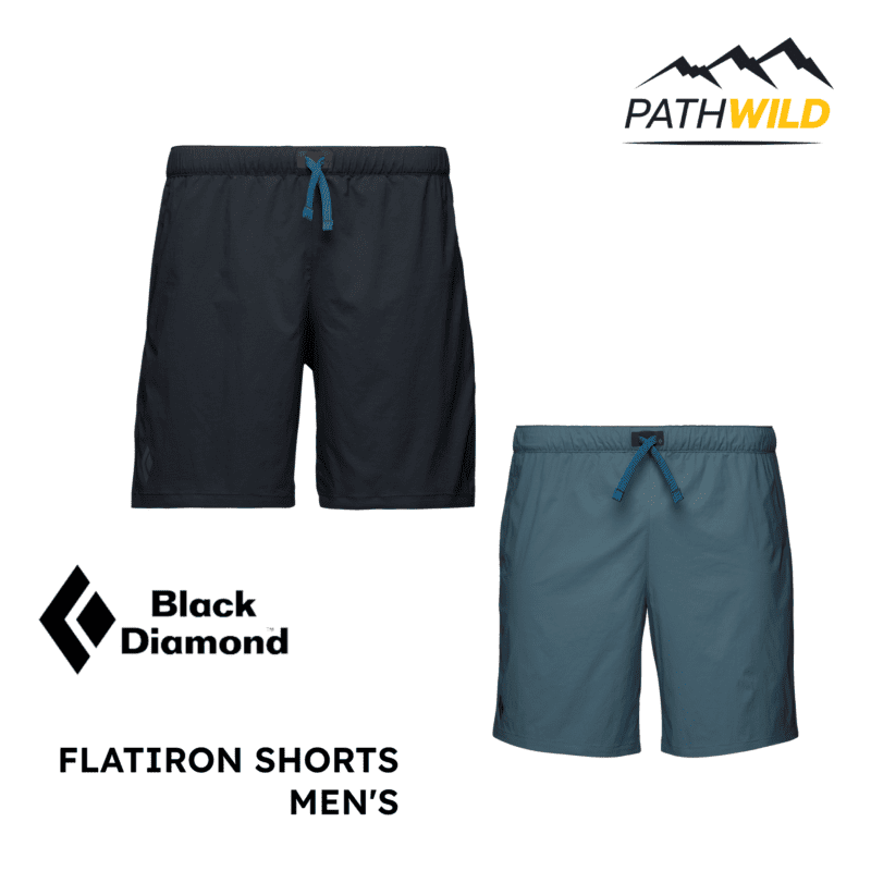 กางเกงวิ่ง กางเกงขาสั้น กางเกงออกกำลังกาย กางเกงวิ่งสำหรับผู้ชาย BLACK DIAMOND FLATIRON SHORTS MEN'S