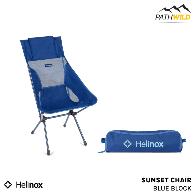 HELINOX SUNSET CHAIR เก้าอี้แค้มปิ้งพนักพิงสูง เก้าอี้แค้มปิ้ง เก้าอี้พับได้ เก้าอี้พับแค้มปิ้ง เก้าอี้พับพกพา