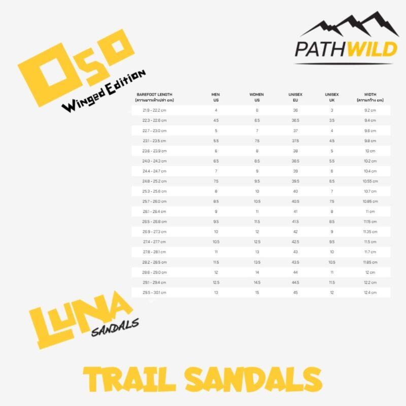 LUNA OSO WING EDITION (TRAIL SANDALS) Trail Sandals รองเท้ารัดส้นเดินเทรล รองเท้าแตะรัดส้น