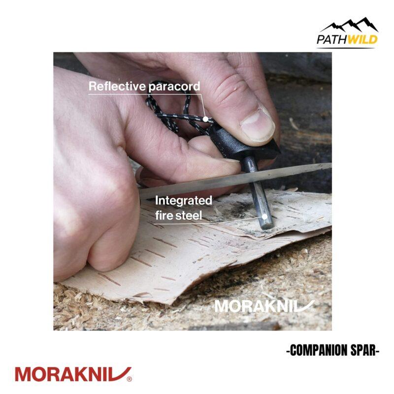 มีดพกพาเอนกประสงค์ MORAKNIV® COMPANION SPARK มีดพกเอนกประสงค์ มีดเอนกประสงค์ มีดแค้มปิ้ง มีดแคมป์ปิ้ง