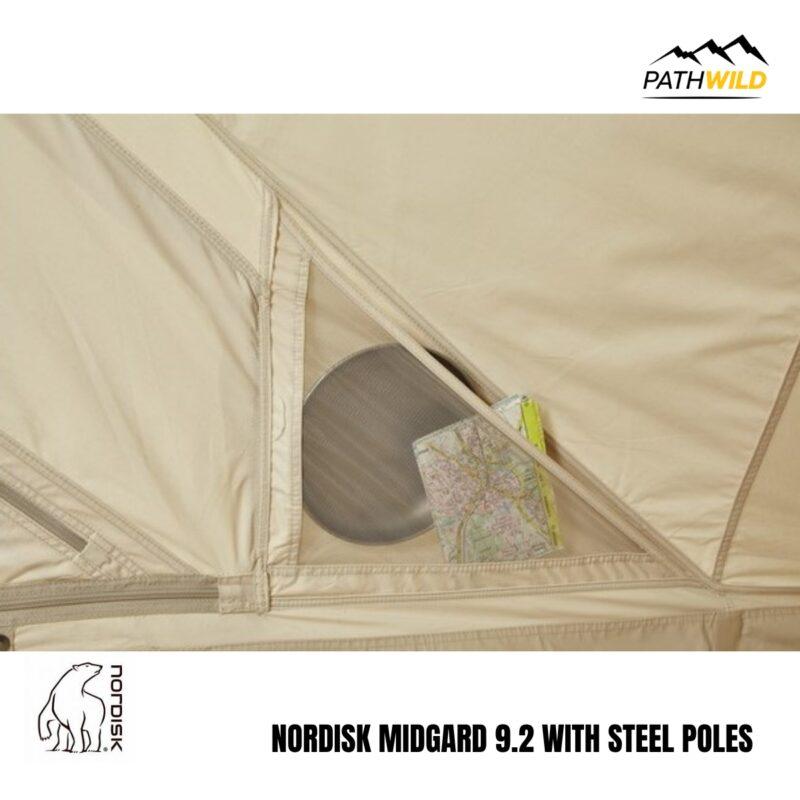 NORDISK MIDGARD 9.2 WITH STEEL POLES เต็นท์นอนทรงปราสาท เต็นท์นอน NORDISK MIDGARD 9.2 เต็นท์ครอบครัว เต็นท์นอน6คน