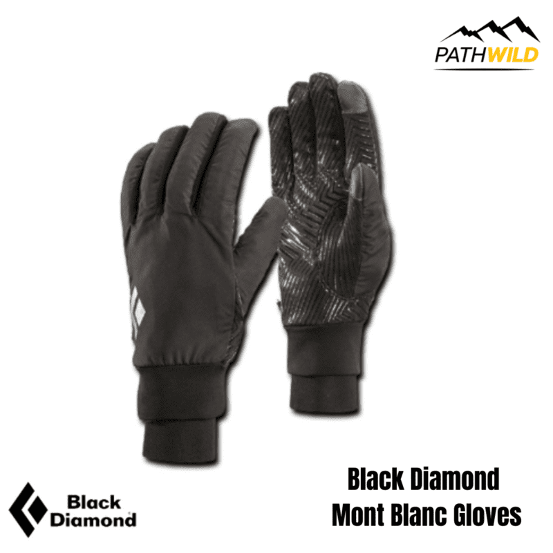 BLACK DIAMOND MONT BLANC GLOVES ถุงมือกันหนาว ถุงมือวิ่ง ถุงมือเทรคต่างประเทศ ถุงมือ BLACK DIAMOND