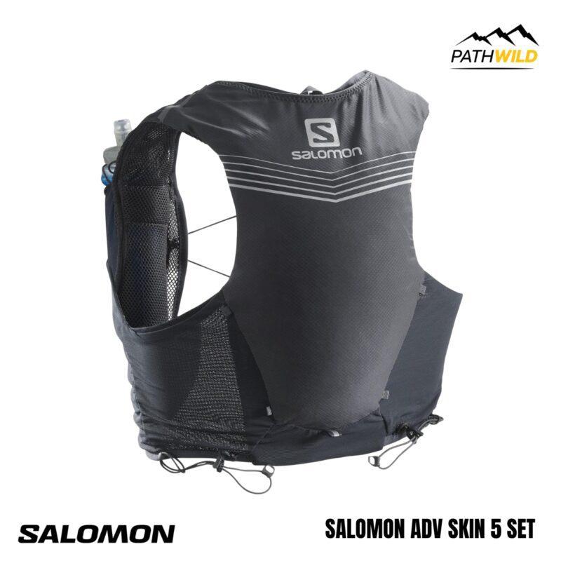 SALOMON ADV SKIN 5 SET เป้น้ำวิ่งเทรล เป้น้ำ เป้น้ำสำหรับวิ่ง เป้น้ำ SALOMAN