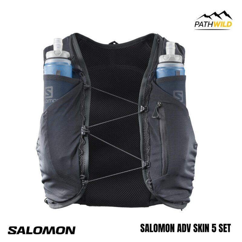 SALOMON ADV SKIN 5 SET เป้น้ำวิ่งเทรล เป้น้ำ เป้น้ำสำหรับวิ่ง เป้น้ำ SALOMAN