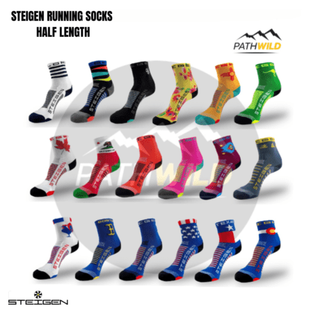 STEIGEN RUNNING SOCKS HALF LENGTH 1/2 ถุงเท้าวิ่ง ถุงเท้าข้อสั้น ถุงเท้าออกกำลังกาย