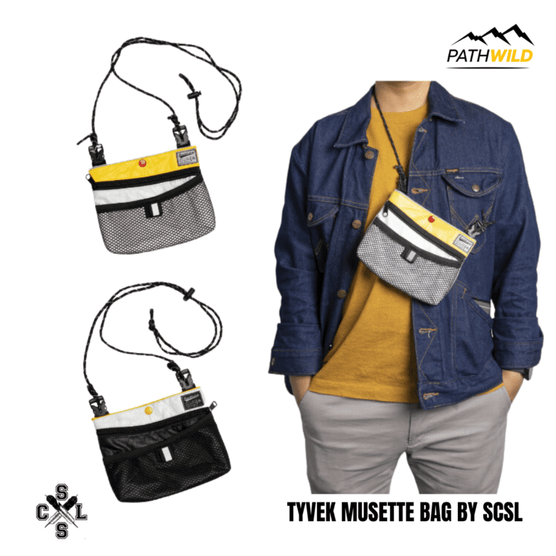 TYVEK MUSETTE BAG BY SCSL กระเป๋าเอนกประสงค์ กระเป๋าสะพาย กระเป๋าสะพายข้าง กระเป๋าเอนกประสงค์สะพายข้าง