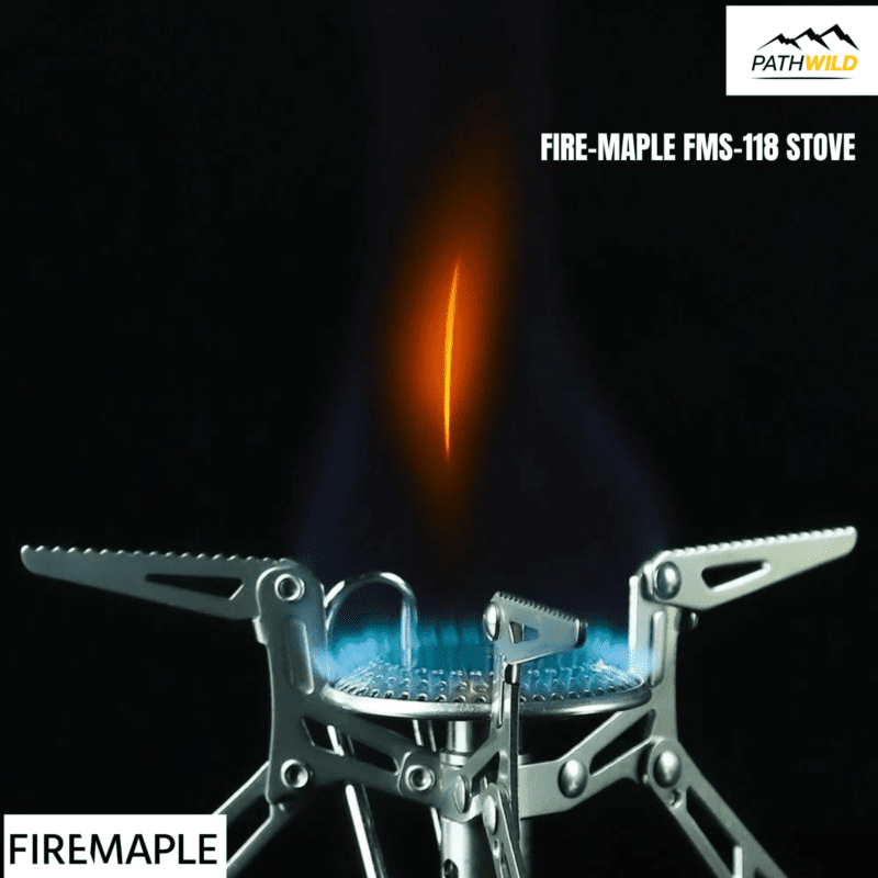 เตาแก๊ส fire maple เตาแก๊สพกพา เตาแก๊สแค้มปิ้ง เตาแก๊สแค้มปิ้งพกพา FIRE-MAPLE FMS-118 STOVE