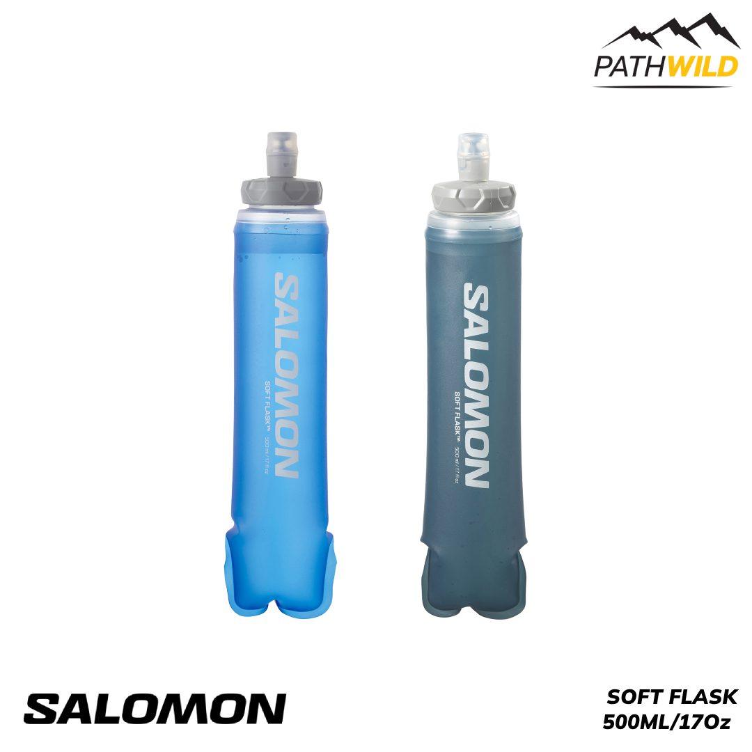 ขวดน้ำนิ่ม ขวดน้ำนิ่ม Salomon ขวดน้ำนิ่ม ขวดน้ำนิ่มวิ่ง ขวดน้ำแบบนิ่ม Salomon soft flask 500 ml pathwild