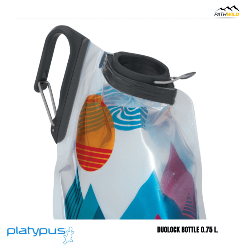 PLATYPUS DUOLOCK BOTTLE 0.75L ถุงน้ำพับได้ ขวดน้ำพับได้ ขวดน้ำพับพกพา