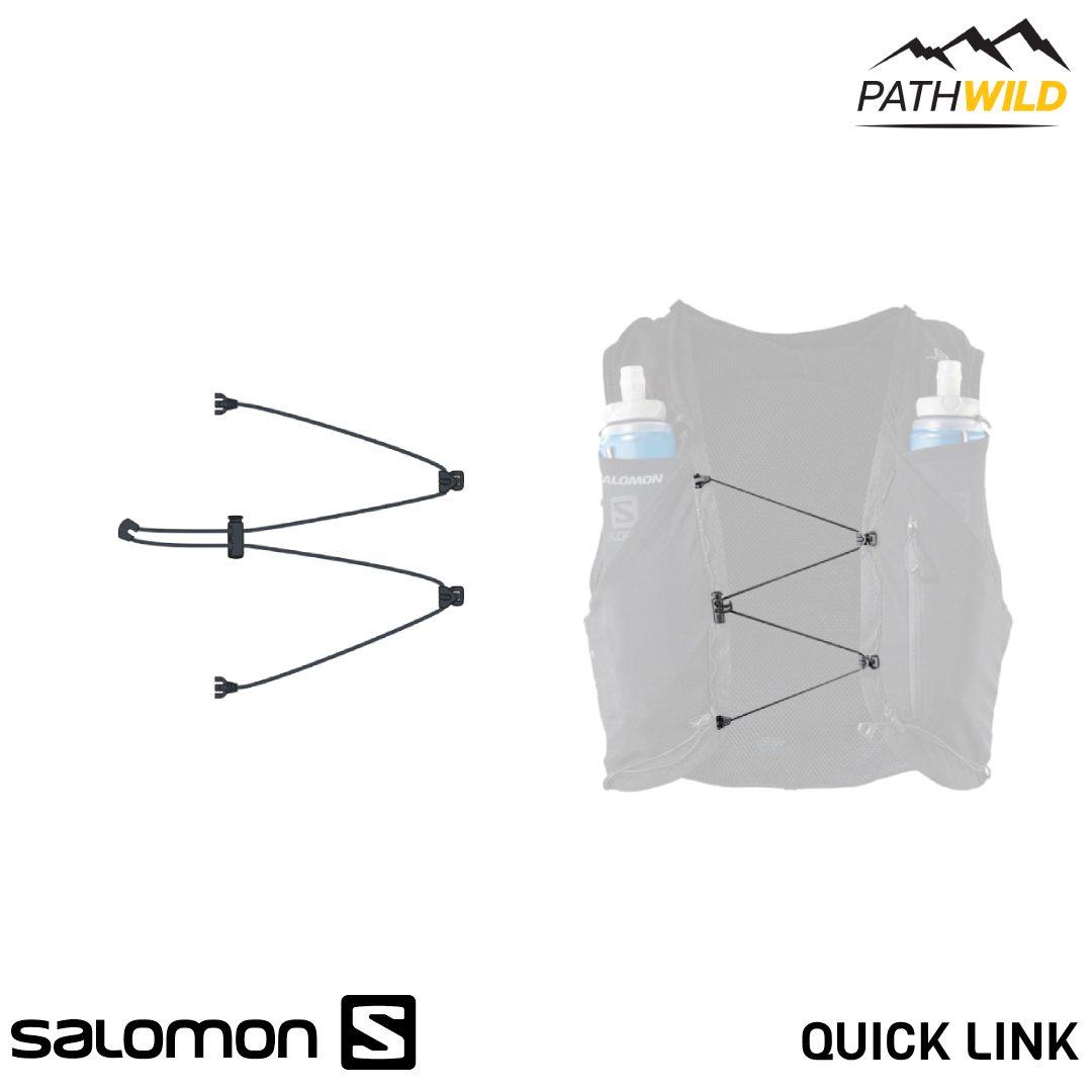 สายรัดหน้าอกเป้Salomon สายรัดสำหรับเป้น้ำ SALOMON QUICK LINK ร้านPATHWILD PATHWILD