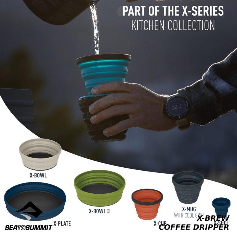 COFFEE DRIPPER ถ้วยดริปกาแฟพับได้ SEA TO SUMMIT ที่ดริปกาแฟพับได้ ที่ดริปกาแฟพกพา ถ้วยดริปกาแฟพกพา ร้านPATHWILD PATHWILD