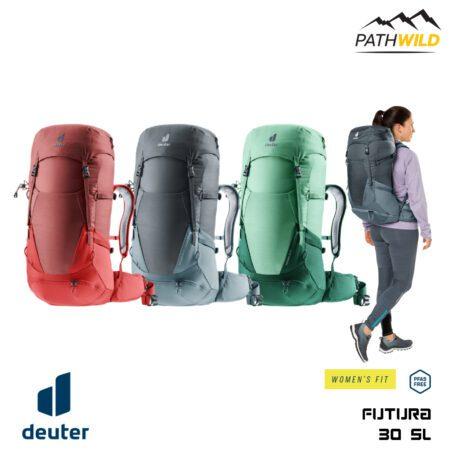 เป้ backpack 30 ลิตร เป้เดินป่า Deuter กระเป๋าเป้เดินป่า เป้เดินป่า เป้30ลิตร เป้เดินป่าผู้หญิง ร้านPATHWILD